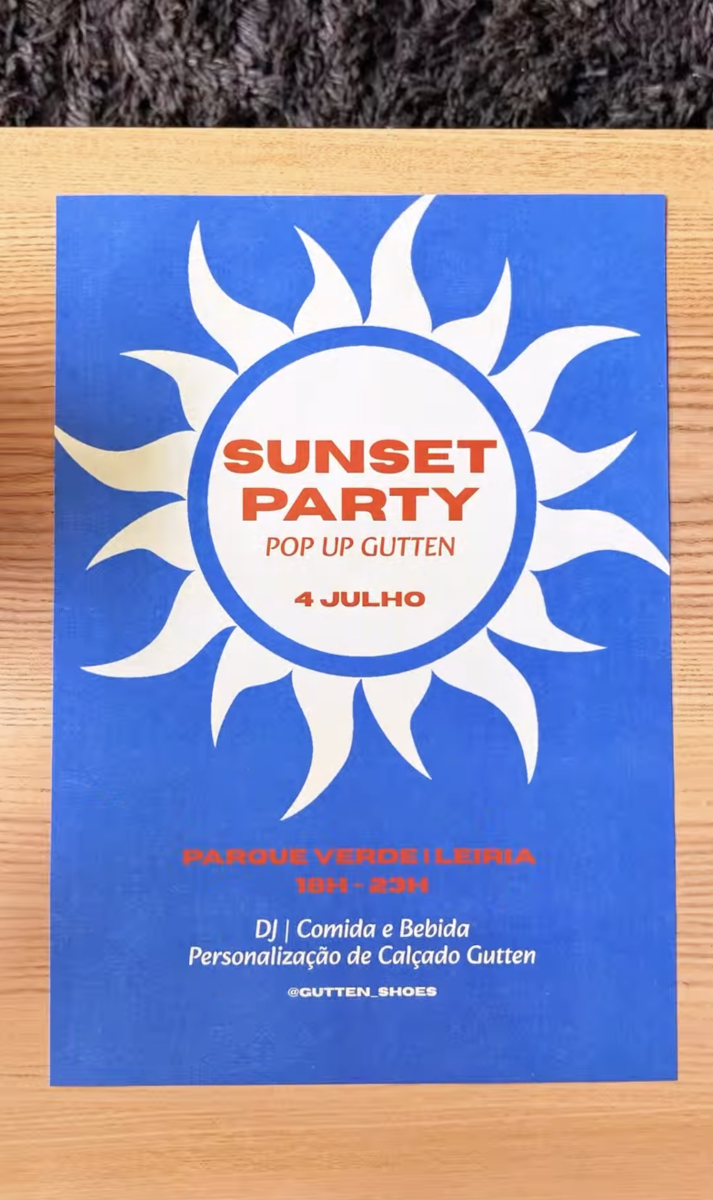 Sunset Party Pop Up Gutten — event image